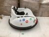 6V Kids Ride On Bumper Car Toy w/ Remote, Harness, Lights, 360 Degree Spin - Thumbnail 4