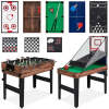 13-in-1 Combo Game Table Set w/ Ping Pong, Foosball, Basketball, Air Hockey - Thumbnail 1