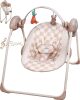 Baby Swings for Infants, Portable Swing with Adaptable Speed, Music, Removable-Toy-Bar, Foldable Infant Swing for Indoor and Outdoor Use, 0-9 Months 6-20 lbs - Thumbnail 1