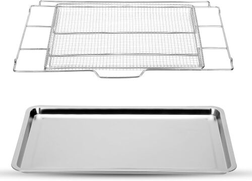 Air Fry Tray for 30" Oven with Drip Pan, Compatible with Frigidaire Wall Ovens, Ranges, and Wall Oven/Microwave Combinations - Lot 6611