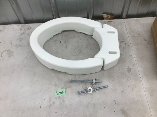 Raised Toilet Seat Riser - Lot 10048