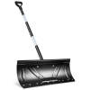 24" Snow Pusher, Heavy Duty Hand Plow - Thumbnail 1
