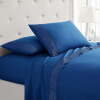 Hotel Grand 4 Piece Sheet Set King-navy - Thumbnail 1