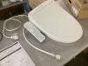 TOTO S2 Washlet Electric Heated Bidet Seat for Elongated Toilet in Cotton White - Missing Mounting Bracket & T-Connector - Thumbnail 3