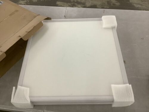 20 Inch Large LED Flush Mount Ceiling Light, 45W, 4500LM, Selectable 3000K/4000K/6000K CCT, 2 Pack - Lot 234