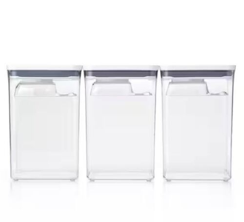 OXO Good Grips 4.4 qt. Large POP Food Storage Container with Airtight Lid and Scoops - Lot 323JF