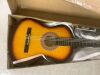 Beginner Acoustic Guitar Set w/ Case, Strap, Extra Strings - 38in - Thumbnail 4