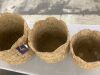 Scalloped 3PC Water Hyacinth Nesting Baskets - Thumbnail 4