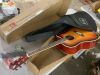 Full Size Beginner Acoustic Guitar Set with Case, Strap, Capo - 41in - Thumbnail 2