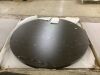 Mid-Century Modern Round Dining Table w/ Adjustable Feet - 35.5in - Thumbnail 3