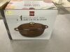 Cast-Iron Dutch Oven Kitchen Cookware w/ Enamel, Handles - 6qt - Thumbnail 4