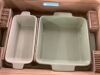 3-Piece Ceramic Bakeware Set, Stoneware Baking Dishes, Casserole Serving Set - Thumbnail 2