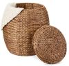 Multipurpose Hyacinth Storage Tote Basket - Thumbnail 1