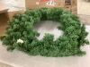 36" Pre-Lit Artificial Fir Christmas Wreath w/ LED Lights, Plug-In, PVC Tips - Thumbnail 2