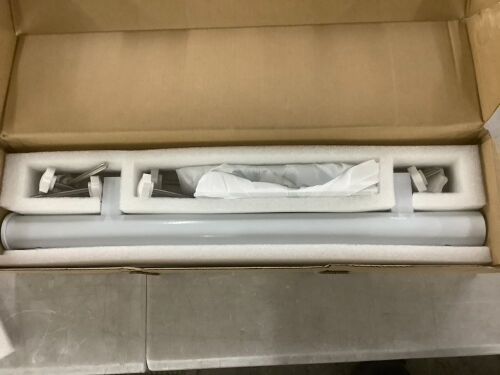 Heavy Duty Stainless Steel Patio Umbrella Holder, Deck Railing Mount - Lot 750