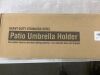 Heavy Duty Stainless Steel Patio Umbrella Holder, Deck Railing Mount - Thumbnail 4