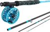 Sougayilang Standard Fly Fishing Combo Starter Kit, 5/6 Weight 9' Fly Rod with SuperPolymer Handle - Thumbnail 1