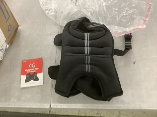 Zelus Weighted Vest, 20-25lb - Lot 756