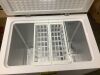 Vissani 7.0 cu. ft. Manual Defrost Chest Freezer with LED Light in White, Garage Ready - Dented - Thumbnail 4