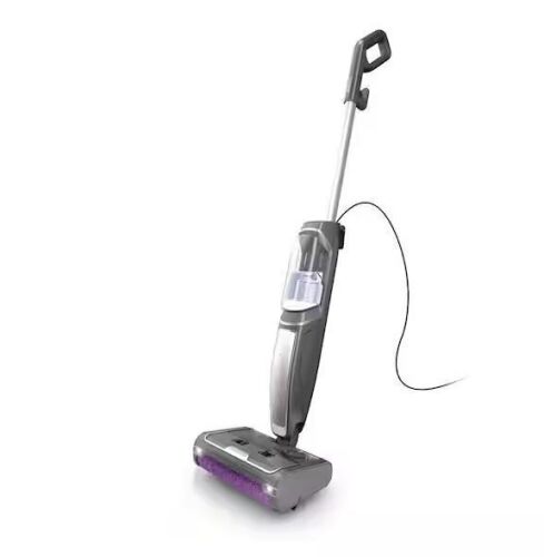 Shark Steam Pickup 3-in-1 Corded Steam Mop for Hardwood, Tile, Stone and Laminate in Black with Storage Tray, Self Cleans - Lot 76JF