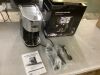 2 Cups Stainless Steel Coffee Maker with Milk Frother Steam Wand, 45 oz. Removable Water Tank for Cappuccino - Thumbnail 2