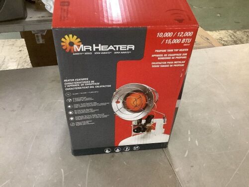 Mr. Heater Propane Tank Top Heater - Lot 685JF
