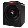 Vornado Forced Air Velocity 5 Whole Room 1500-Watt 5118 BTU Electric Space Fan Electric Heater Furnace, Black - Thumbnail 1