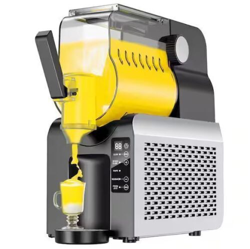 Velivi 88 oz. Slushie Snow Cone Machine with Self-Cleaning Function Technology, 5-Smart Modes, No Ice Needed, Silver - Lot 33JF