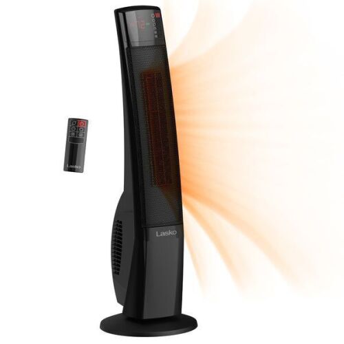 Lasko 32" Digital Ceramic Tower Heater with Remote - Lot 594JF