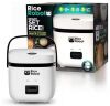 RICE ROBOT 4-Cup White Space Saving Rice Cooker with Ceramic Nonstick Inner Pot - Thumbnail 1
