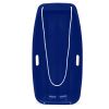Kids Outdoor Plastic Toboggan Snow Sled Board w/ Pull Rope, Handles - 35in - Thumbnail 1