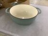 Cast-Iron Dutch Oven Kitchen Cookware w/ Enamel, Handles - Thumbnail 2