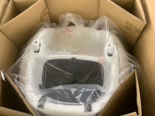 6V Kids Ride On Bumper Car Toy w/ Remote, Harness, Lights, 360 Degree Spin - Lot 155