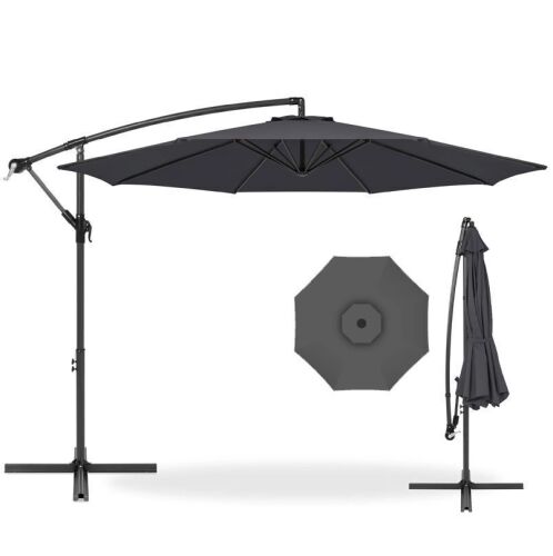 Offset Hanging Patio Umbrella - 10ft - Lot 156