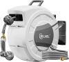 Retractable Garden Hose Reel, 1/2" x 100ft Wall Mount - Thumbnail 1