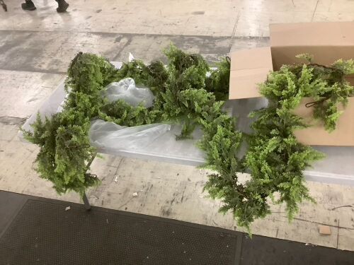 Lot of (2) 5' Garland - Lot 782