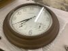 CLXEAST 24 Inch Illuminated in/Outdoor Lighted Atomic Analog Wall Clock with Thermometer & Hygrometer - Thumbnail 2