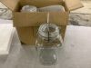 1.5 Gallon Glass Jar with Airtight Lid, 2 Pack - Thumbnail 2