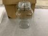 1.5 Gallon Glass Jar with Airtight Lid, 2 Pack - Thumbnail 3