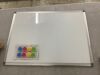 Magnetic Double-Sided White Board, 24" x 18" - Thumbnail 2
