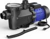 AQUASTRONG In/Above Ground Pool Pump, 2HP - Thumbnail 1