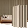 Wood Slat Acoustic Wall Panels, 47.2" x 23.6", 4 Pack - Thumbnail 1