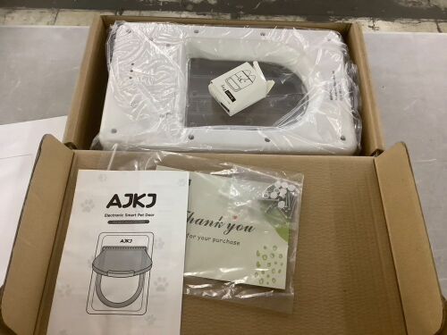 AJKJ Electronic Smart Pet Door - Lot 300