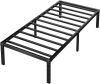 14" Metal Bed Frame, Twin - Thumbnail 1