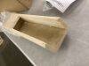 19 Inch Square Travertine Natural Stone Wall Sconce - Thumbnail 4