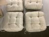 4 Pack Chair Cushions - Thumbnail 3