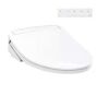 TOTO KS6 Washlet Electric Heated Bidet Seat for Elongated Toilet in Cotton White - Thumbnail 1
