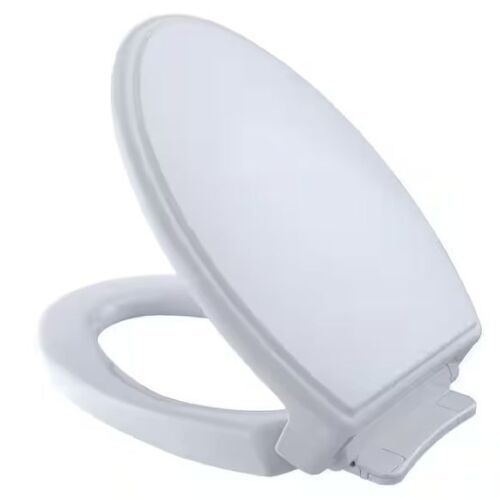 TOTO Traditional Elongated SoftClose Toilet Seat in Cotton White - Lot 804JF