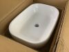 Glacier Bay 22 in. Ceramic Rectangular Vessel Bathroom Sink in White - Thumbnail 2