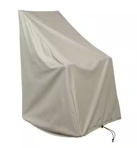 Lot of (2) Shine Company 45.25 in. H Beige Polyester Weatherproof Outdoor Rocking Chair Cover - Lot 838JF